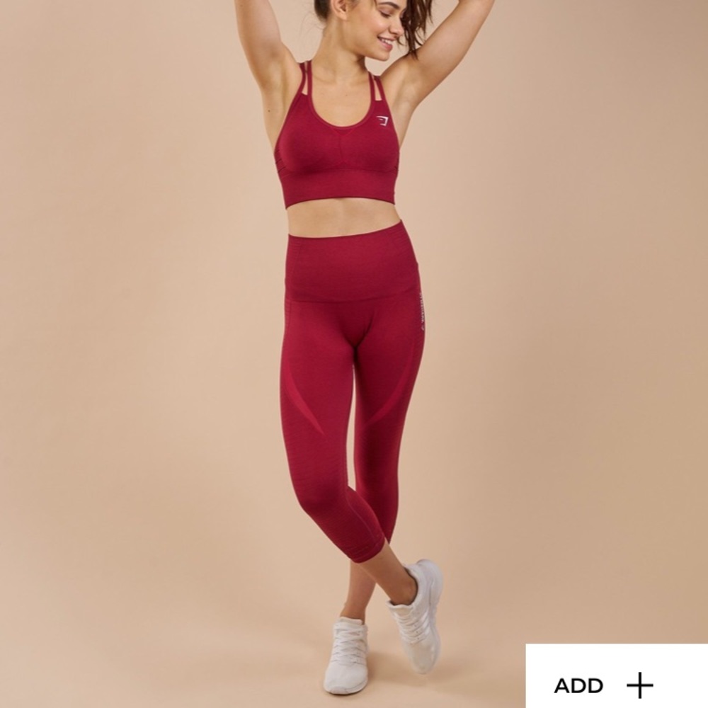 SOLD! Gymshark Seamless Cropped Leggings